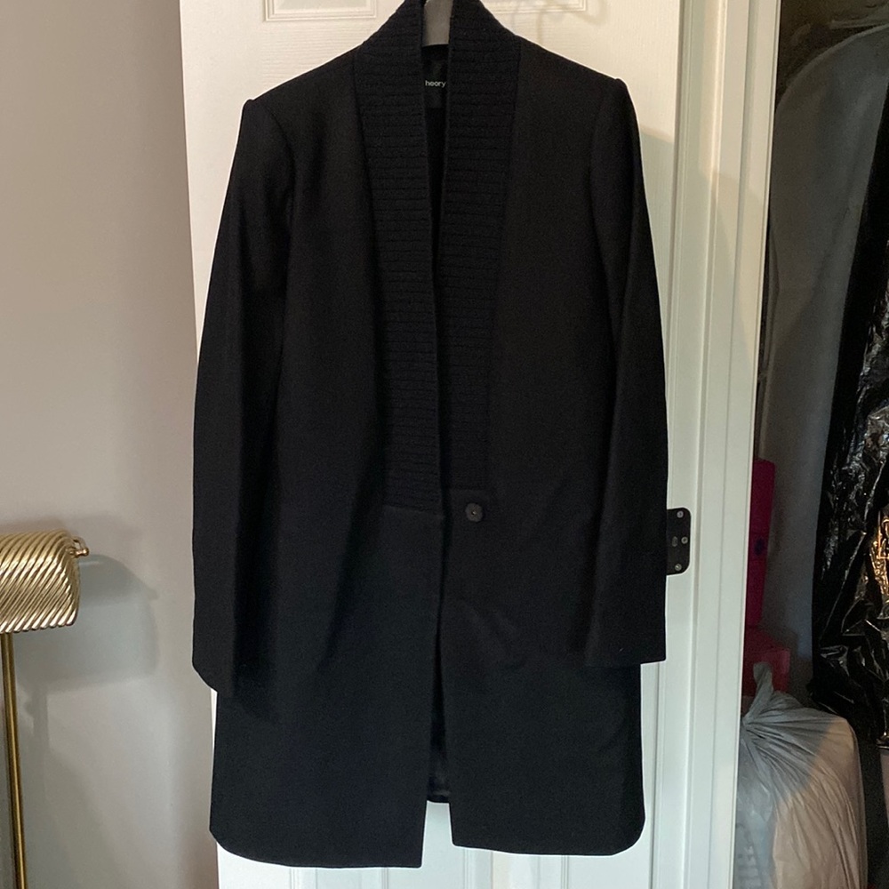 Theory black coat